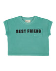 Best friend t-shirt turquoise