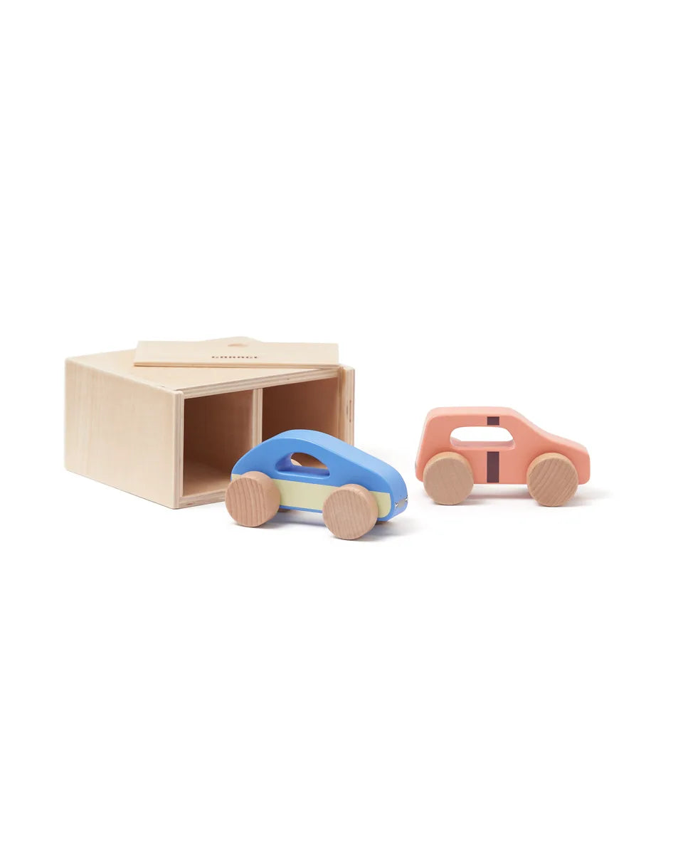 Cars 2-pack with garage