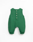 Jumpsuit Green linen