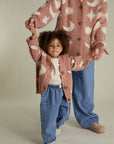 Moon Star Cardigan Russet