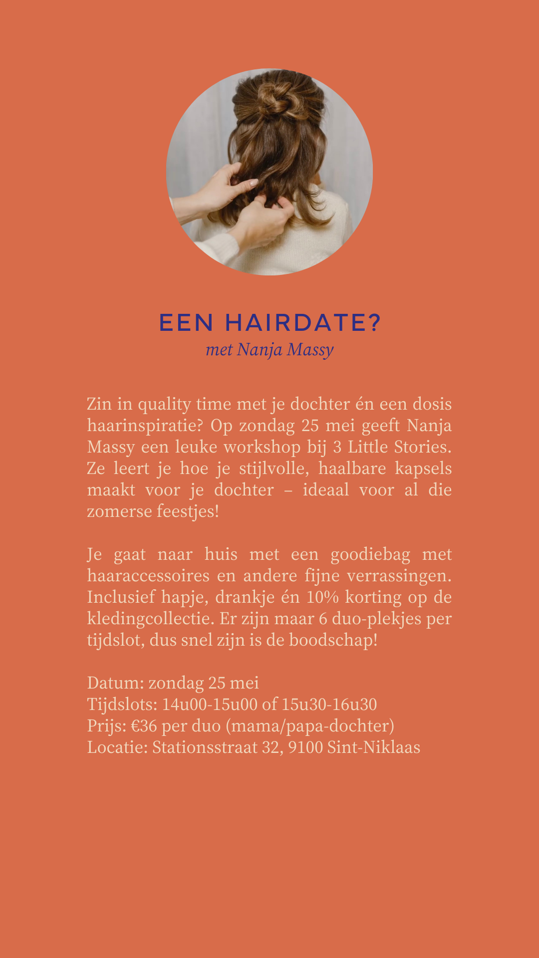 Mom & mini hairdate by Nanja Massy