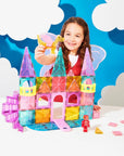 MAGNA-TILES® CASTLE DLX + microMAGS