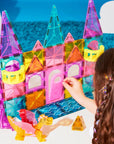 MAGNA-TILES® CASTLE DLX + microMAGS