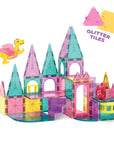 MAGNA-TILES® CASTLE DLX + microMAGS