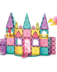 MAGNA-TILES® CASTLE DLX + microMAGS
