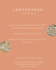 LENTEDAGEN CREATIEF MOMENT 14/03 & 15/03
