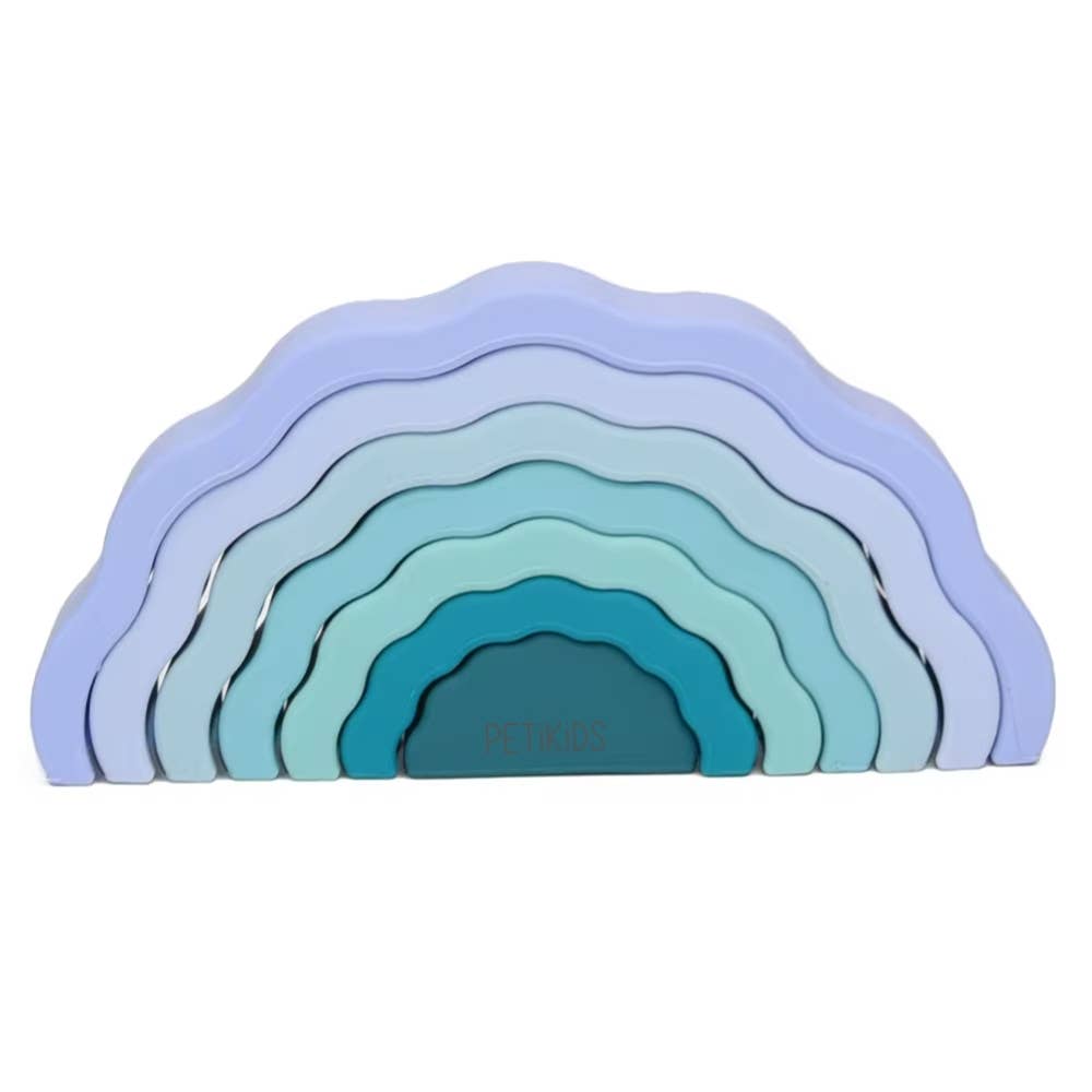 Stackable rainbow: Blue