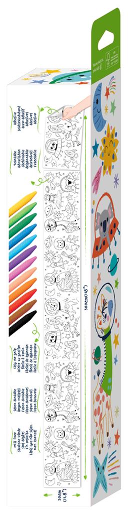 Haku Yoka Kleurrol Knutselkit | Ruimte