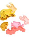 3D Silicone Rabbit Puzzle