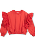 Romantic Ruffle Sweater