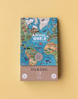 Animal world poster & stickers