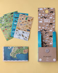 Animal world poster & stickers