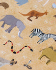 Animal world poster & stickers