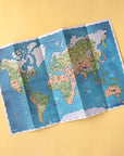 Animal world poster & stickers