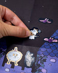 Enchanted poster & stickers