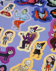 Enchanted poster & stickers
