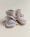 Booties HVID - cream