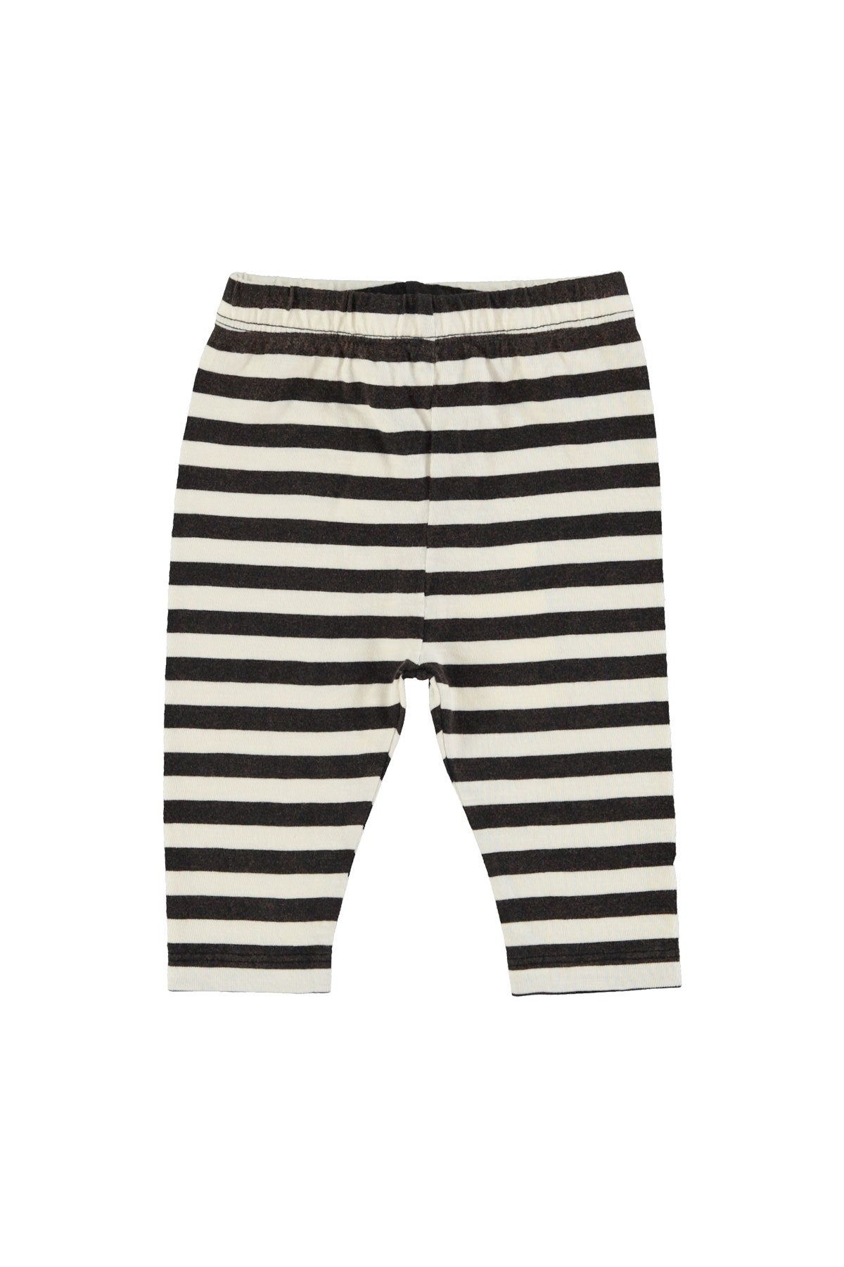 Baby legging black/white stripes