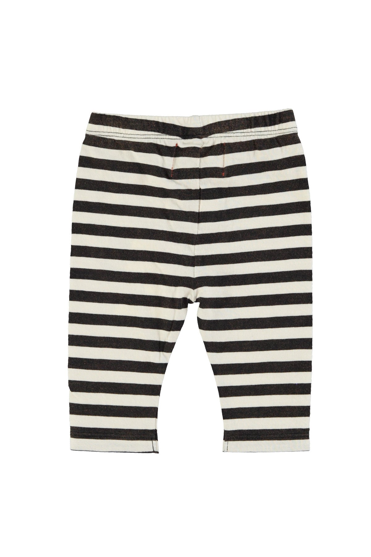 Baby legging black/white stripes