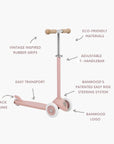 BANWOOD ECO SCOOTER DUSTY ROSE