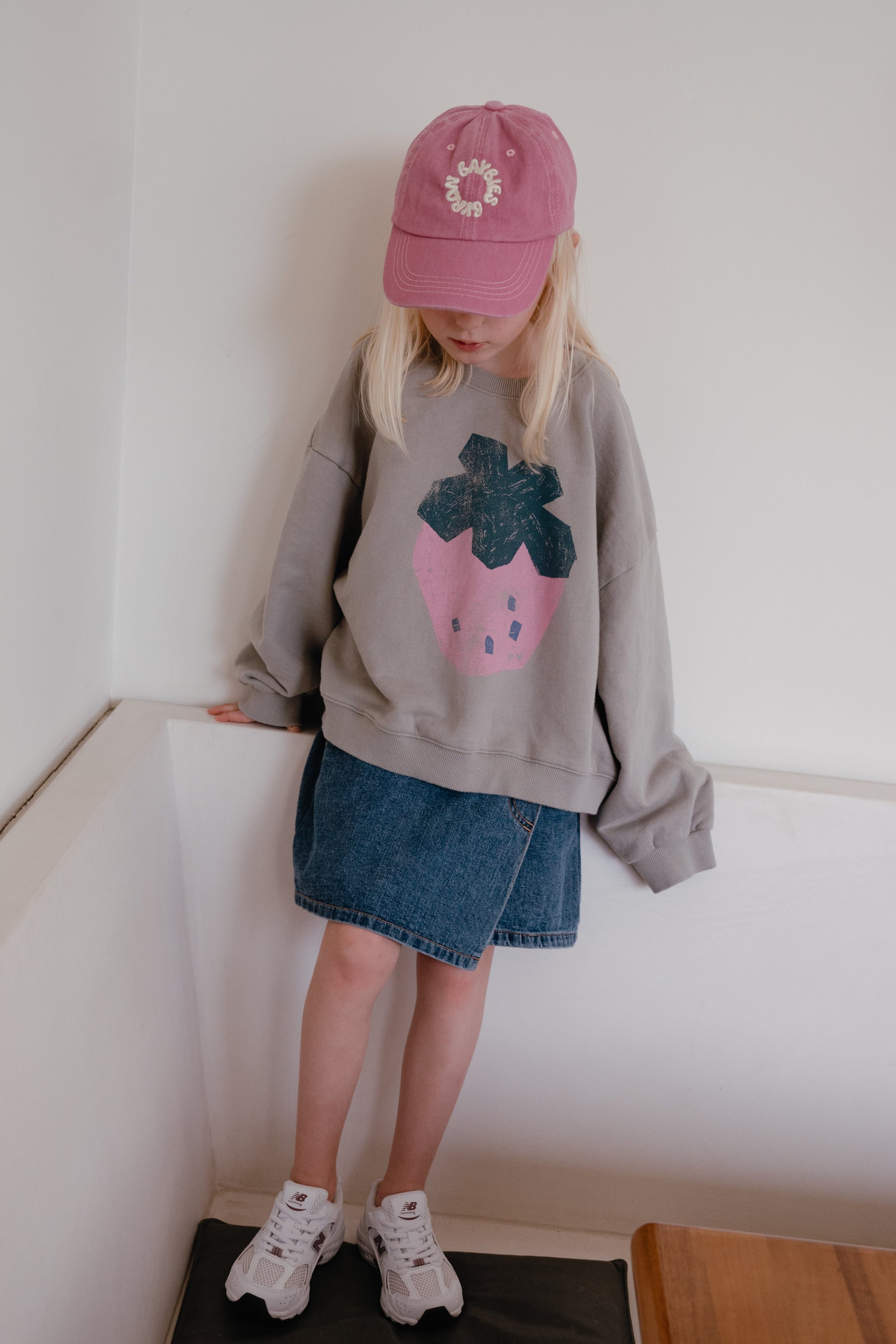Strawberry Grey Sweater