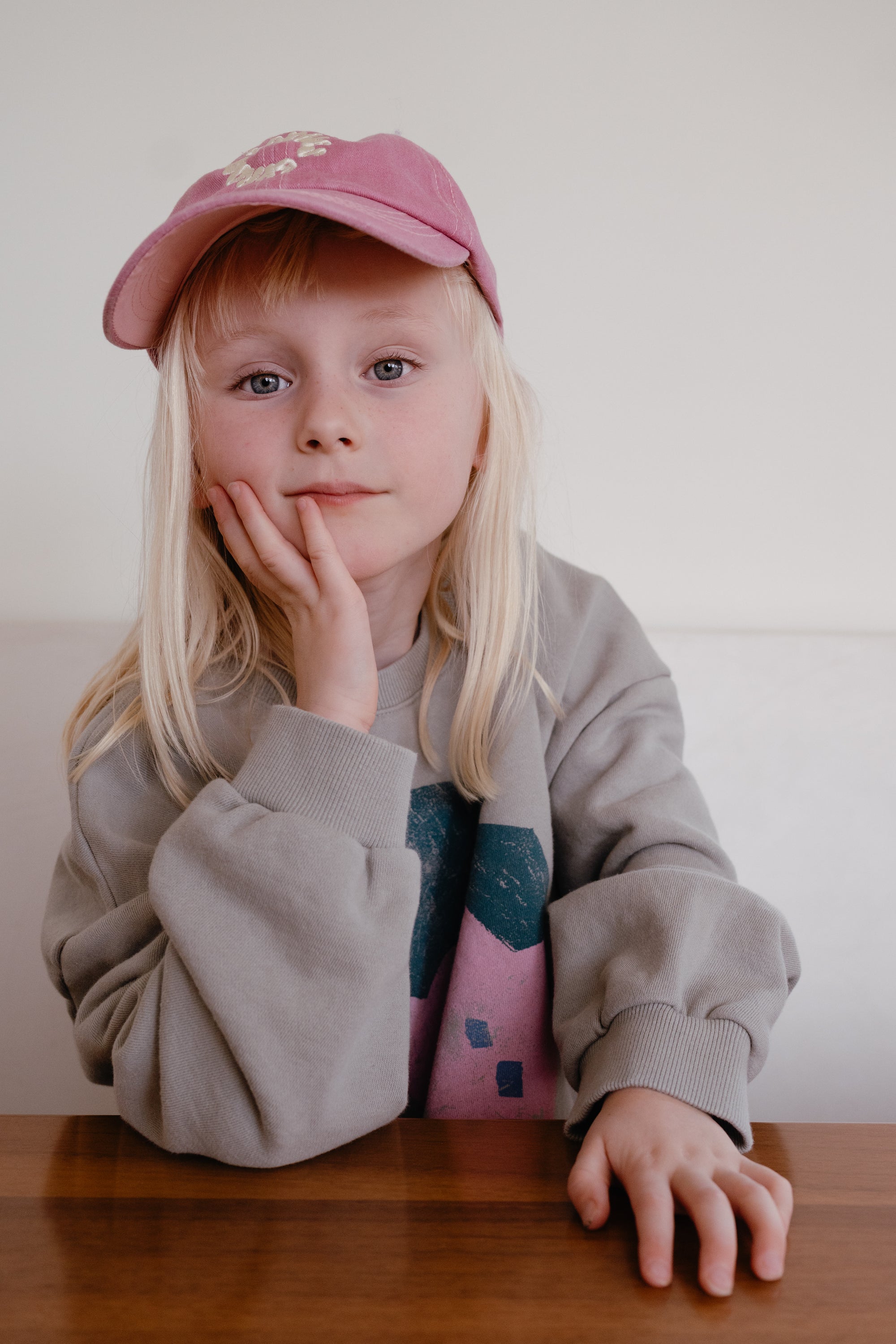 Strawberry Grey Sweater