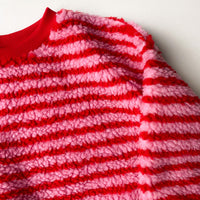 Teddy pink striped sweater