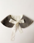 Velvet collar grey