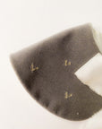 Velvet collar grey