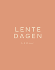 LENTEDAGEN CREATIEF MOMENT 14/03 & 15/03