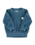 Logo sweater blue baby