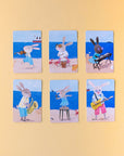Card game animals big band