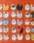 Memo Chick & Chickens