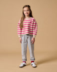 Teddy sweater stripe