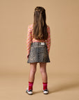 Simple skirt leopard