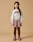 Easy sweater logo grey melange