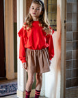 Romantic Ruffle Sweater