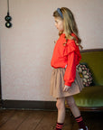 Romantic Ruffle Sweater