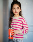 Teddy sweater stripe