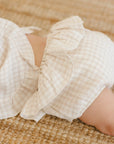 RUFFLED TULIP TOP + BLOOMER SET