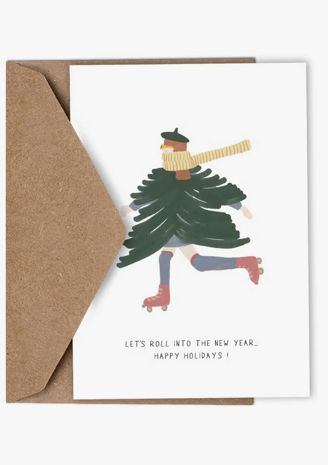 Wenskaart Roll into New Year