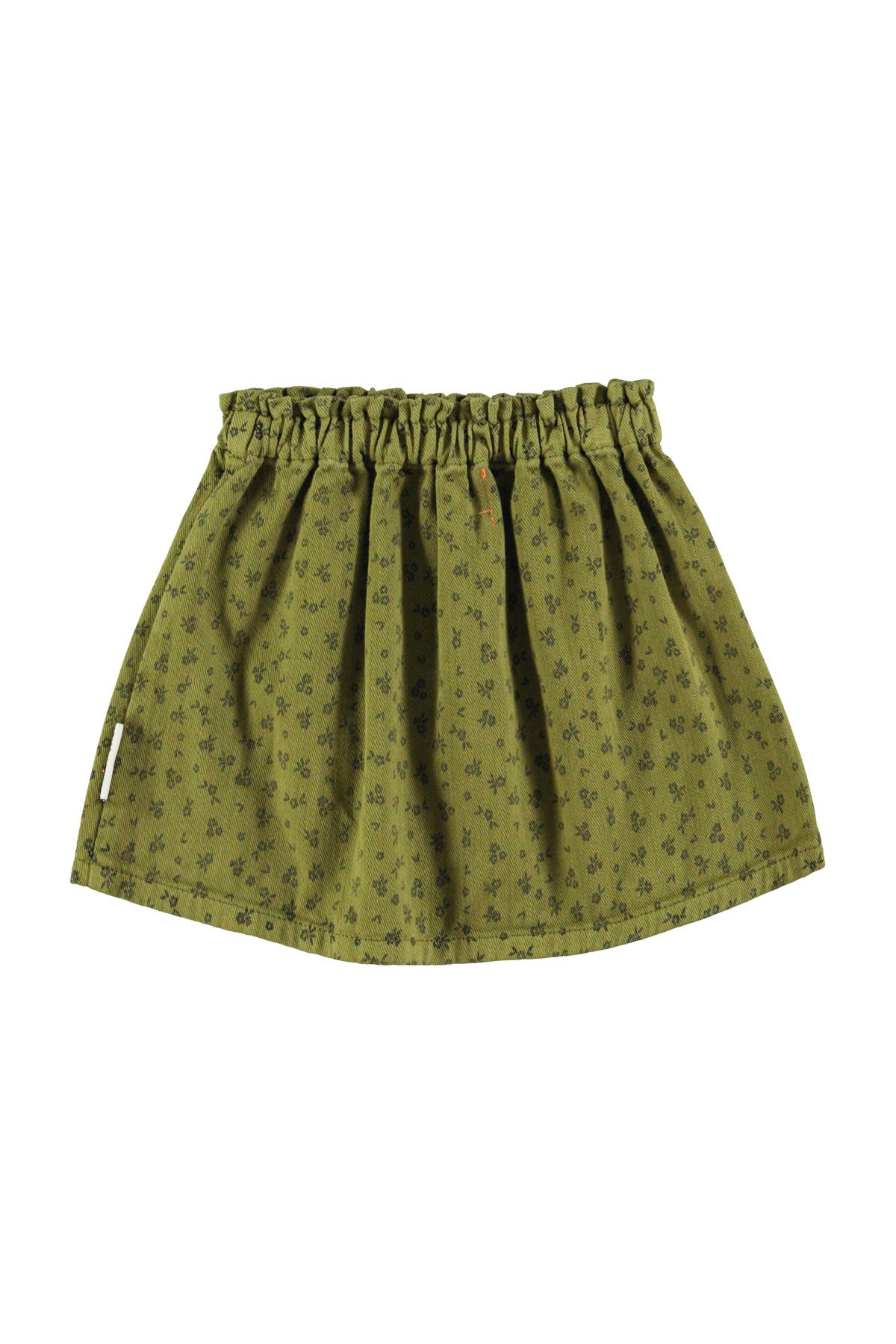 Khaki short skirt