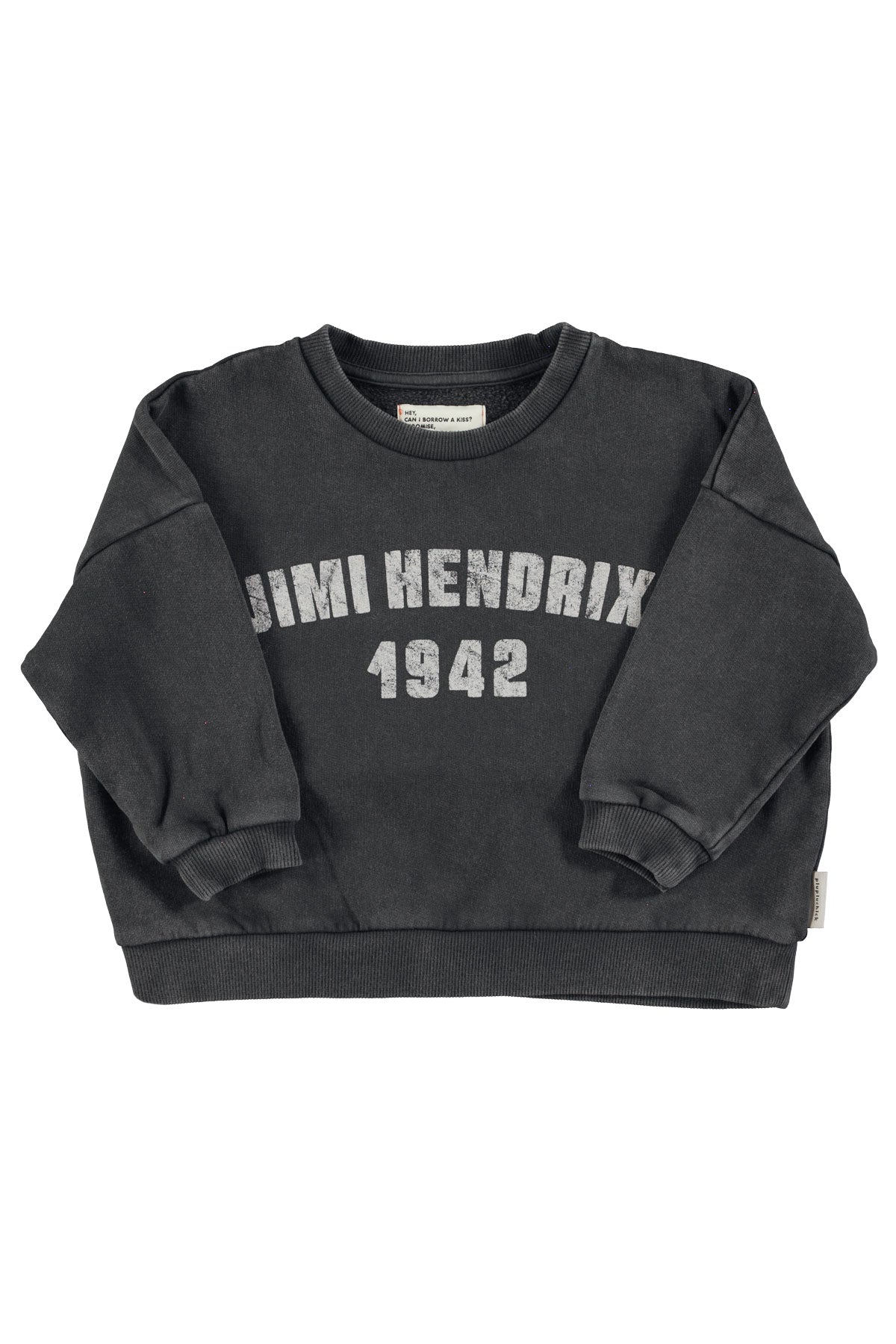 Jimi Hendrix sweater faded black
