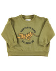 Tiger print sweater