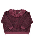 Terry leopard sweater