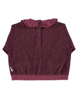 Terry leopard sweater