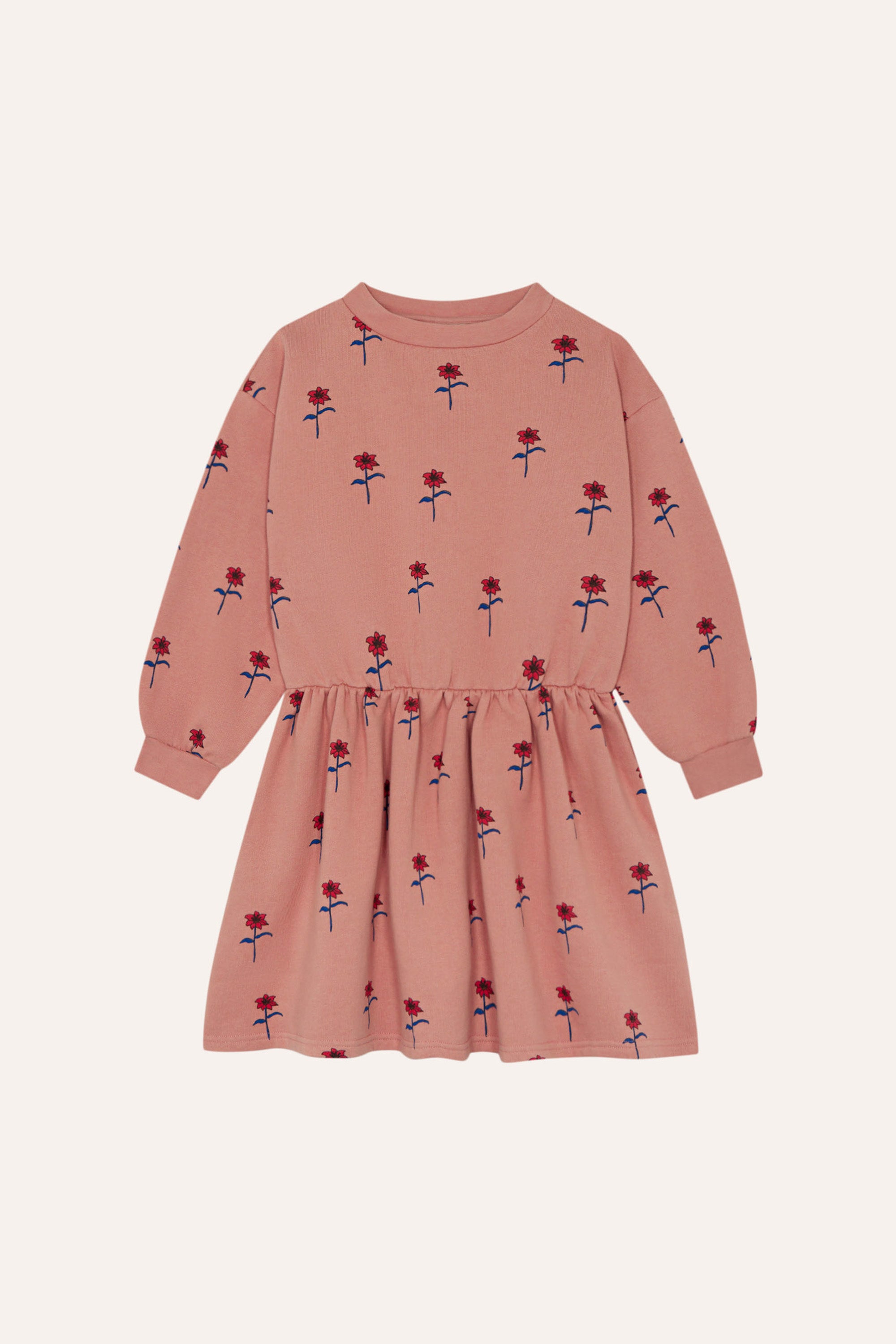 Flower pink dress