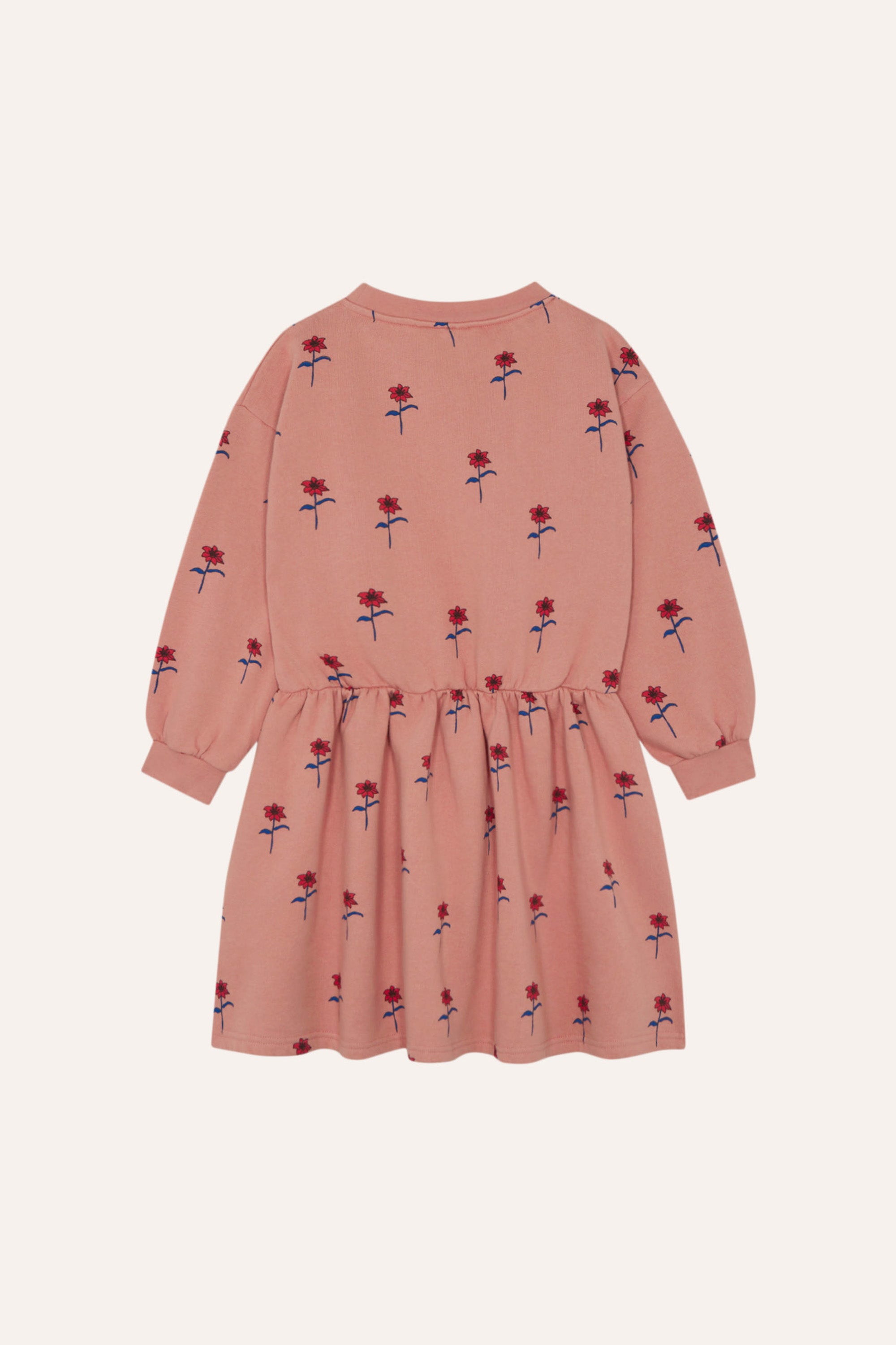 Flower pink dress