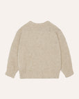 Flower knit jumper