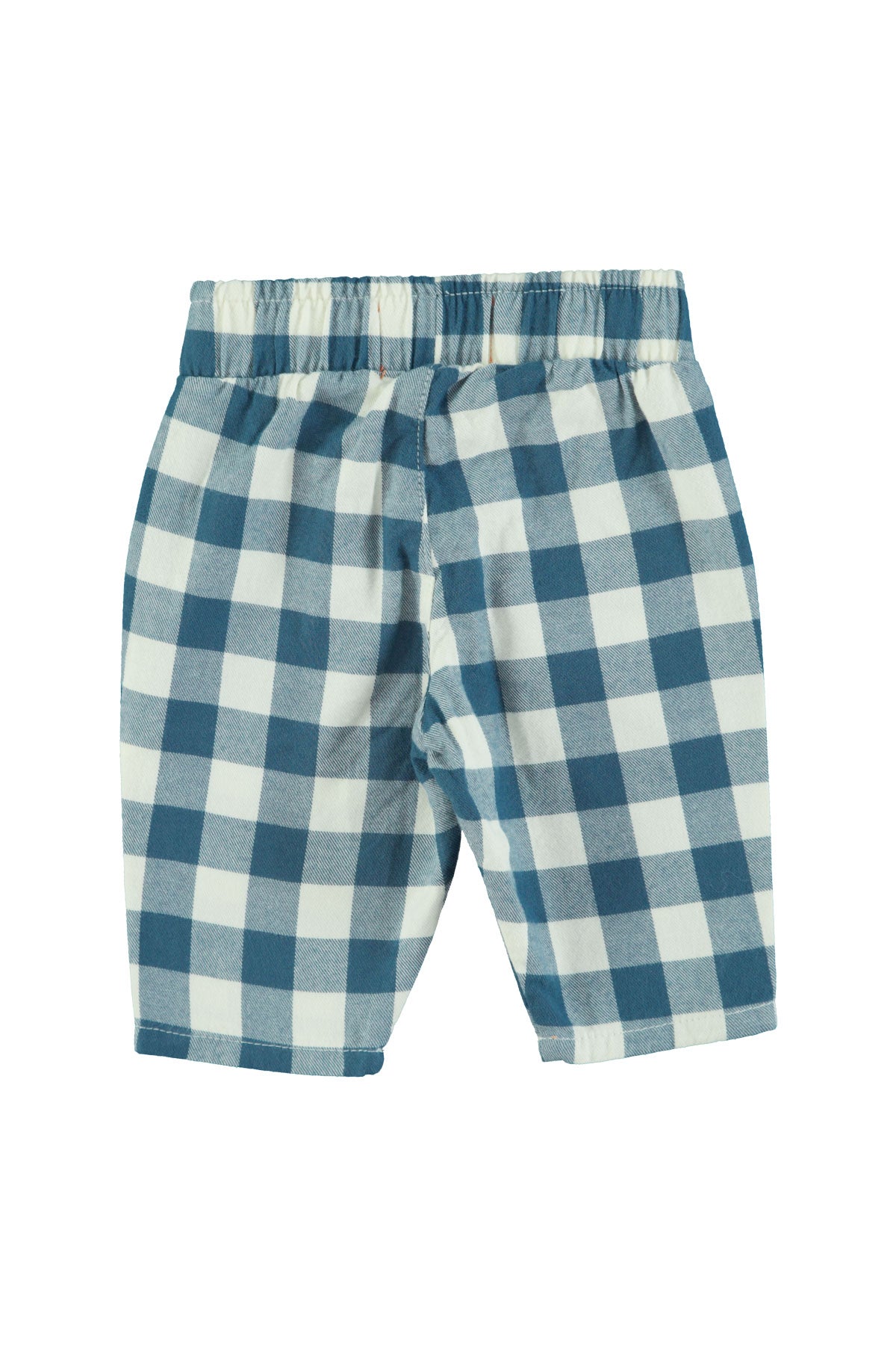Baby Blue & white checkered trousers